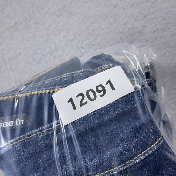 Judy Blue Jeans Womens 14W Blue Boyfriend Fit Distressed Ripped‎ Denim Stretch - Picture 11 of 11